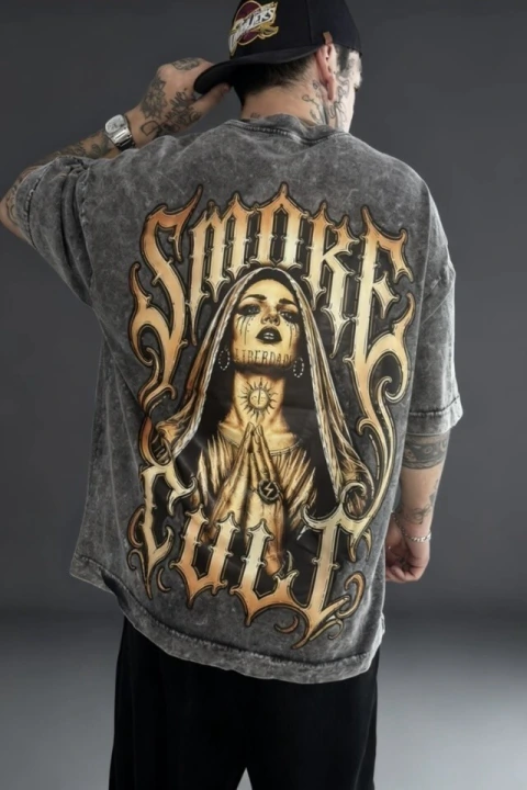 Camiseta Oversized Divene solar signal stone