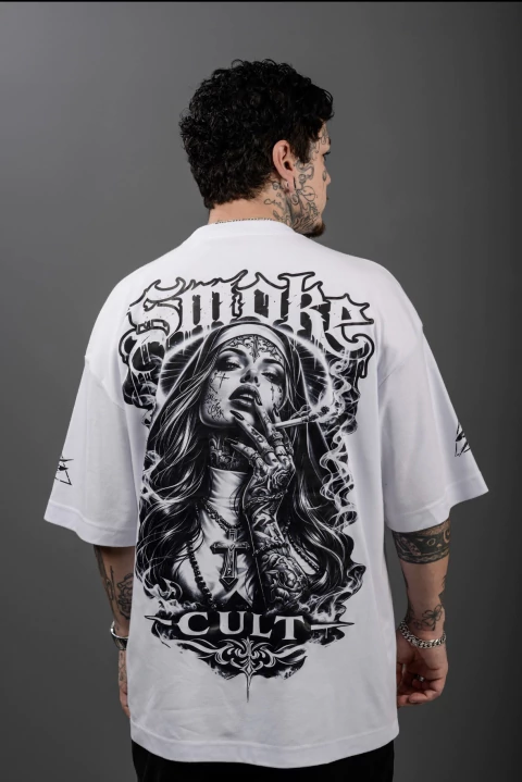 Camiseta Oversized Womam preta